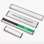 Alugraf Classic skiltesystem, fire aluminiumsprofiler