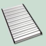 Sammenklappelig aluminiumsrampe til kørestol