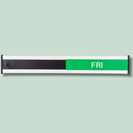 Grønt tegn med ordet 'FRI'