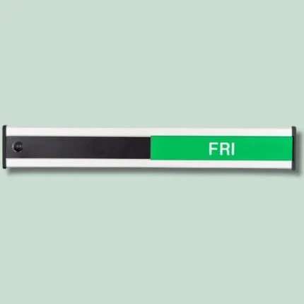 Grønt tegn med ordet 'FRI'