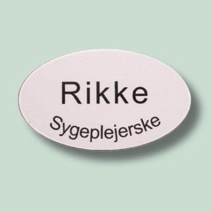 Navneskilt sygeplejerske med navn Rikke