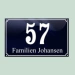 Husnummer 57, Familie Johansen skilt