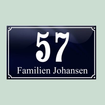 Husnummer 57, Familie Johansen skilt