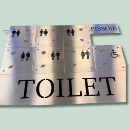 Toiletsymboler, herretoilet og handicapadgang